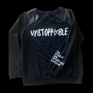 Unstoppable Black Sweatshirt